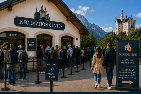 Neuschwanstein Castle: Fast Track Ticket + Illustrated Book