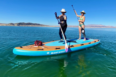 Lake Mead: Giant Paddle Board guided Tour includes 4 people