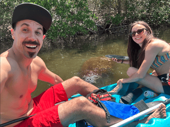 Cocoa Beach: tour in kayak o paddle con delfini e lamantini