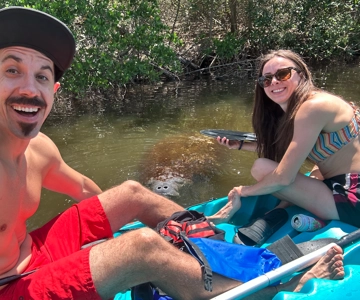 Cocoa Beach: passeio de caiaque ou remo com golfinhos e peixes-boi