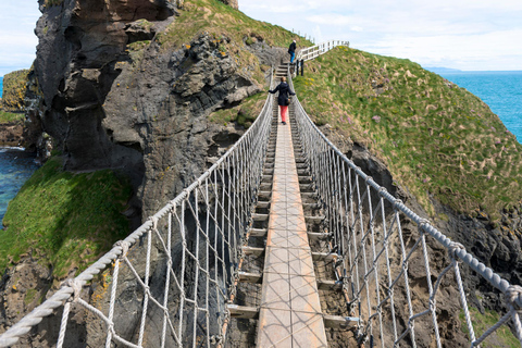 From Belfast: Giant's Causeway and Game of Thrones Tour MPV 6 to 7 People all front facing seats