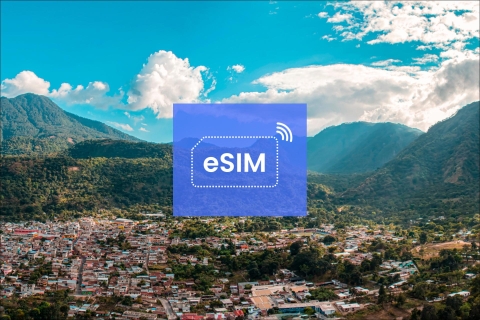 Miasto Gwatemala: Plan mobilnej transmisji danych eSIM w Gwatemali1 GB/7 dni: 18 krajów Ameryki Południowej