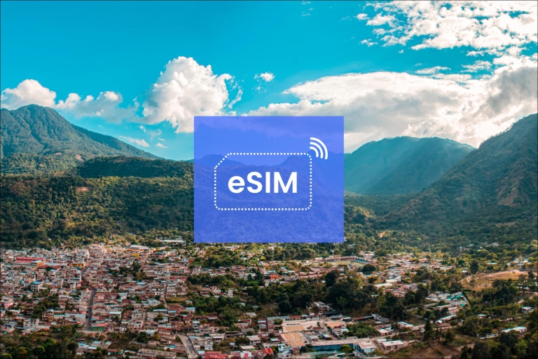 Guatemala-Stadt: Guatemala eSIM Roaming Mobile Datenplan50 GB/ 30 Tage: 18 Länder Südamerikas