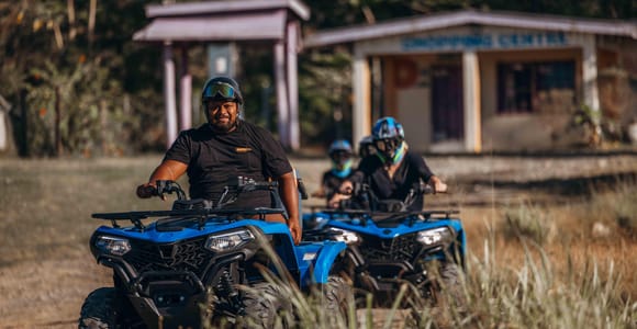 Nadi: Quad Bike ATV Off-Road Village Tour with Kava Ceremony