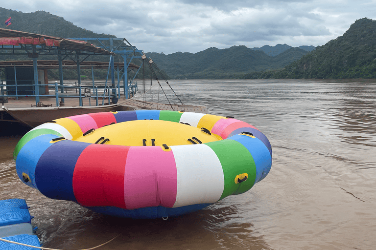 Luang Prabang：Mekong River Speedboat Water Sports Experience 15-minute water experience,not included hotel pick-up