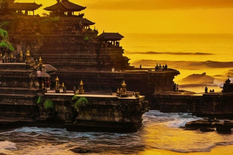 Bali: Jatiluwih UNESCO, Bratan Lake, Iconic Gate & Tanah Lot group tour north part of bali without entrance