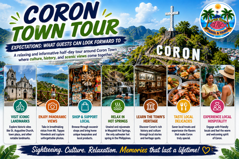 Coron: 3-Day Island Tour with Accommodation & Transfers