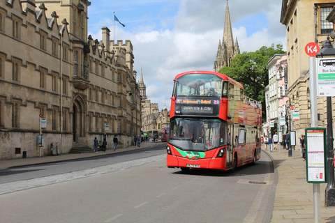 City Sightseeing Oxford HOHO Bus Tour + River Cruise 48-Hour Ticket