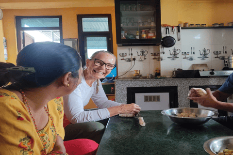 Aula de culinária de Momo com o Home ChefAula de culinária Momo com chef caseiro