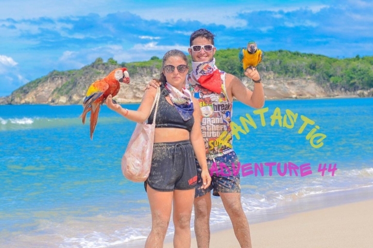Vanuit Bávaro: Buggytour naar Macao Beach en Cenote