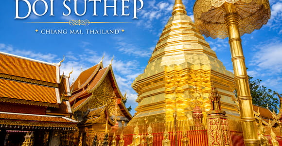 Chiang Mai: 3 Hour Doi Suthep Temple Tour with Red Car Ride