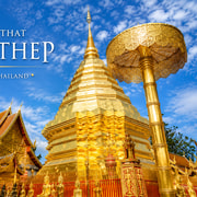 Chiang Mai: 3-Hour Doi Suthep Temple Tour with Red Car Ride Chiang Mai: 3-Hour Doi Suthep Temple Tour with Red Car Ride
