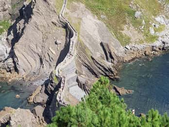 Bilbao, Guggenheim, and Gaztelugatxe from Biarritz