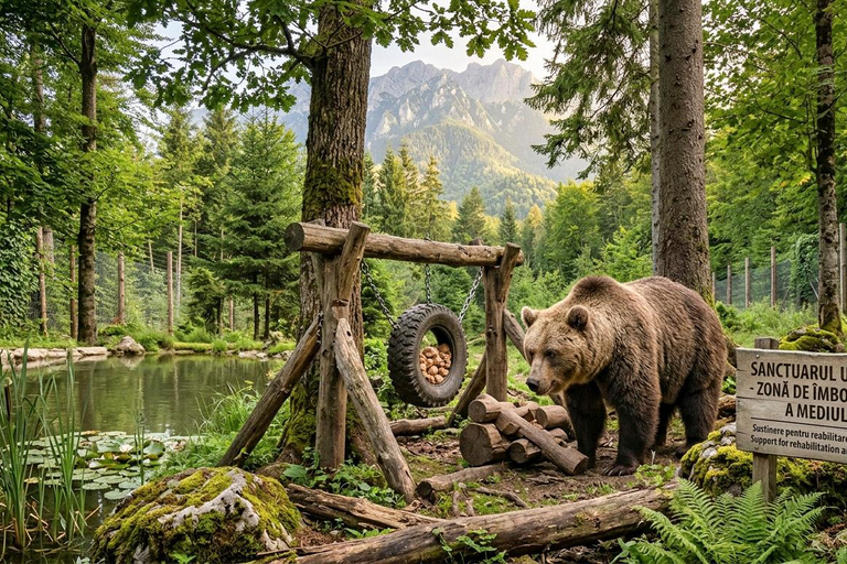 Bucharest: Dracula Castle, Bear Sanctuary & Medieval Brasov Entrance tickets: Dracula, Bear Sanctuary and Brasov