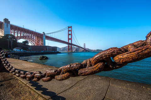 San Francisco 50 Min City Tour Open Air Vehicle Lombard St Lombard Leap and Alcatraz