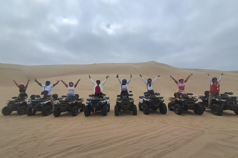 Huacachina: Desert Quad Bike Ride with Drone Videos