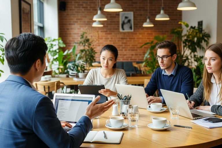 Seoul: Advanced Korean Class in a Café Setting