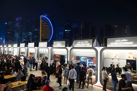 Qatar International Food Festival & Food Tasting & Fireworks