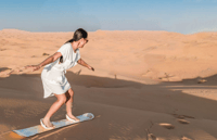 Agadir/ Taghazout, Sandboarding mit kleinen Gruppen in der Wüste - Hizvo