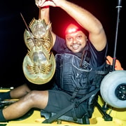 Pulau Ubin: Night Kayak Fishing Adventure with Seafood Meal Pulau Ubin: Night Kayak Fishing Adventure with Seafood Meal