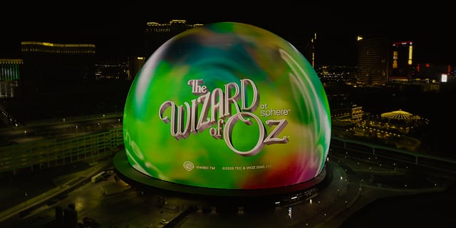 Las Vegas: The Sphere Experience — Il Mago di Oz