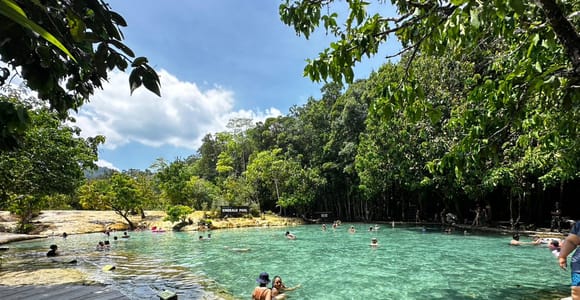 Krabi: Hot spring and Emerald Pool Jungle Tour.