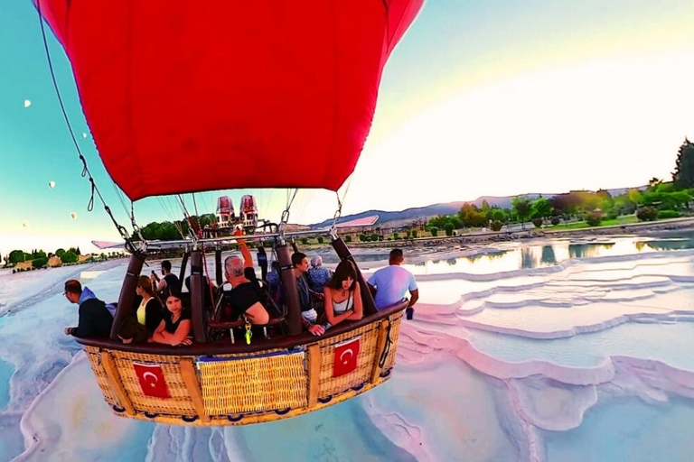 Antalya to Pamukkale: Day Tour W/Optional Hot Air Balloon Antalya Pamukkale Day Trip With Balloon Flight