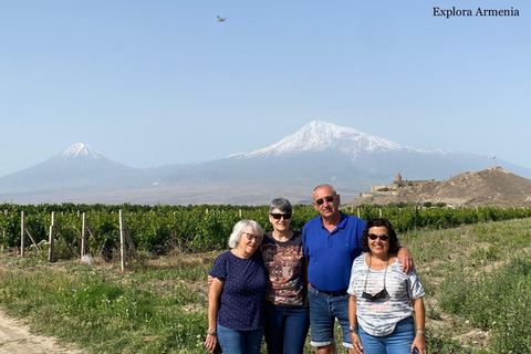 Excursión privada de un día en invierno a Khor Virap, Garni y Geghard