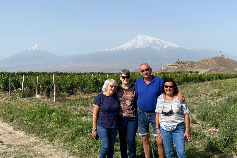 Excursión privada de un día en invierno a Khor Virap, Garni y Geghard