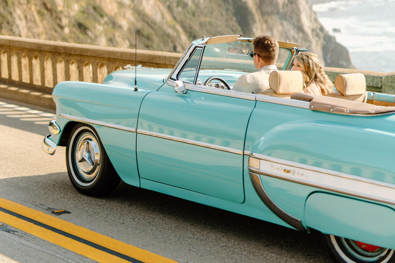 Monterey & Big Sur: 1954 Chevy Bel Air Convertible Rental