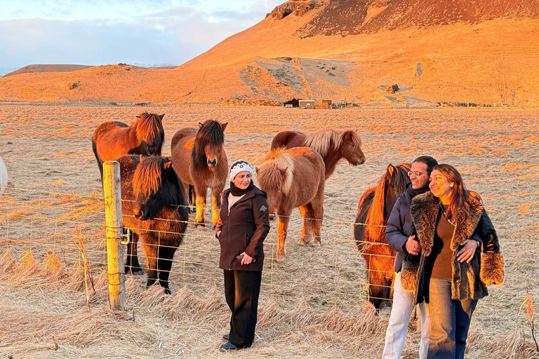 South Coast Private tour with Black Pizza & Glacier Hike