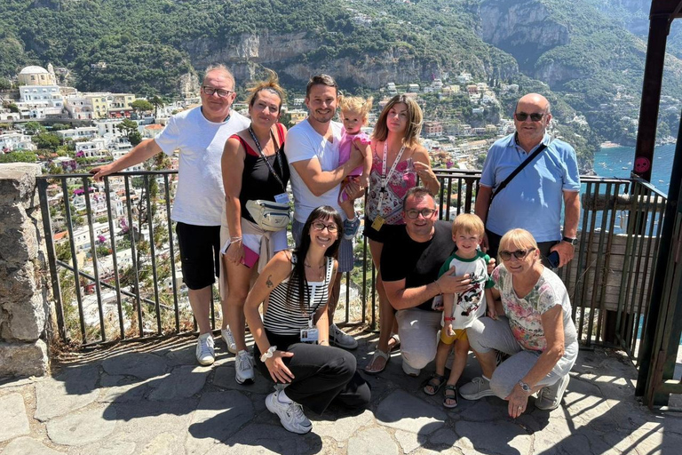 Amalfi Coast tour Sorrento Tasting Positano and Amalfi Duomo Semi-Private Amalfi Coast Tour – Sightseeing Only