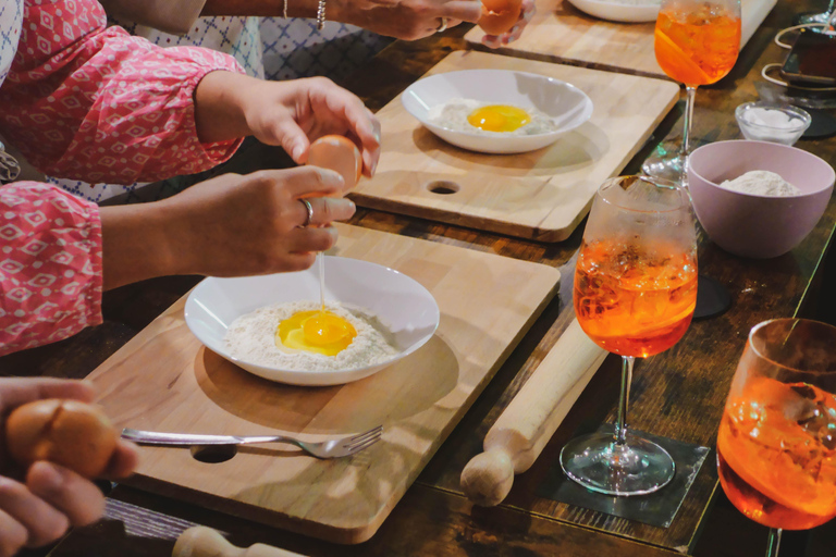 Rome Cooking Class: Make Pasta & Mix 3 Spritz Cocktails Private Experience