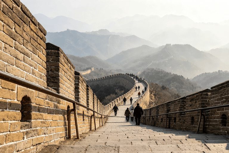 Beijing Badaling Great Wall: Private Day & Night Tours Day Tour: Private Car Transfer Only (No Ticket, No Guide)