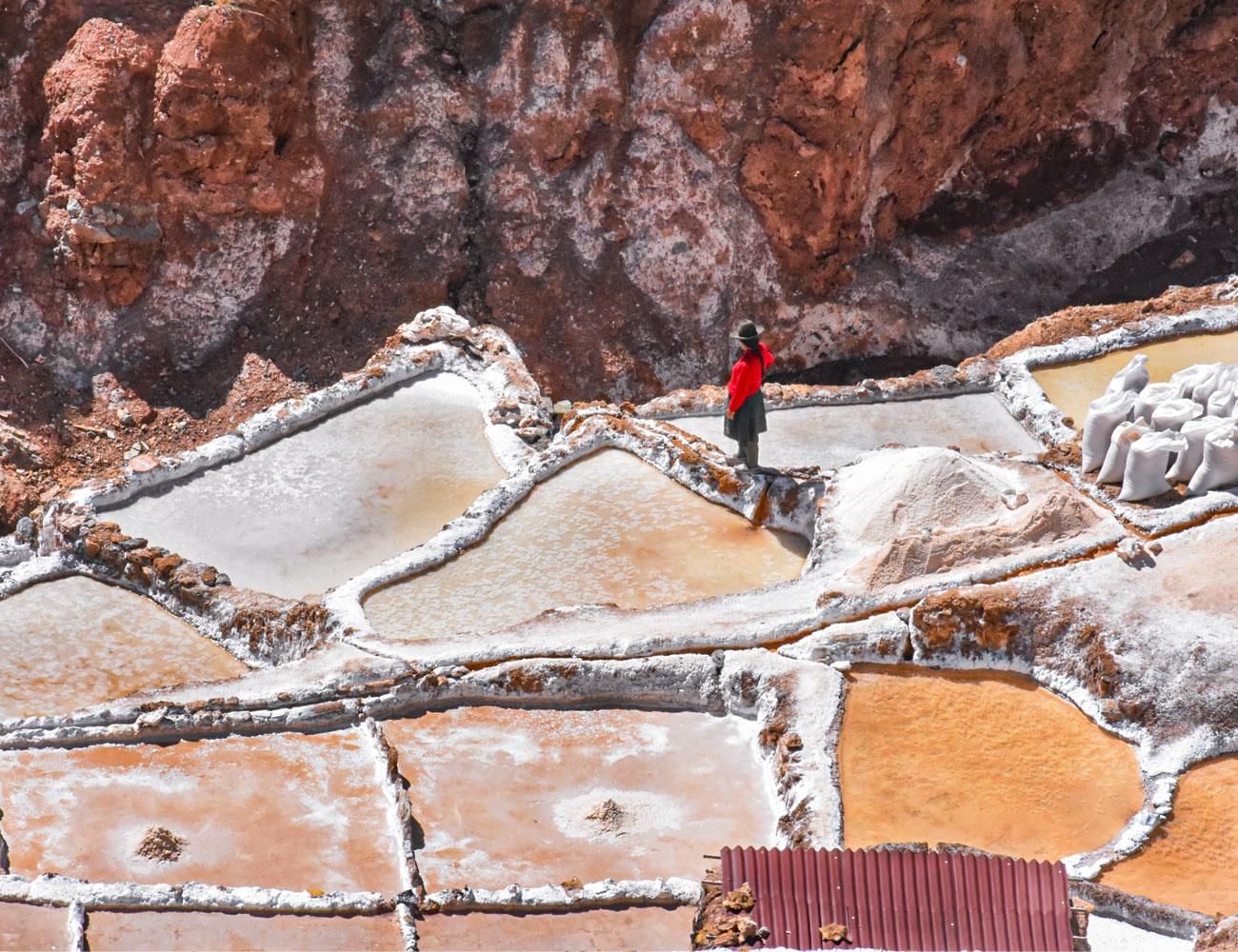 Von Cusco aus: Moray, Maras-Salzminen und Chinchero-Weber-Tour