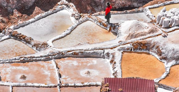From Cusco: Moray, Maras Salt Mines & Chinchero Weaving Tour