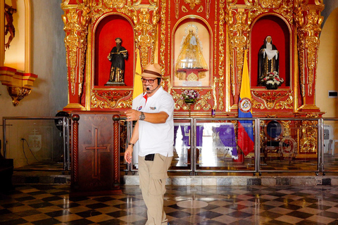 Cartagena: Stadsrondleiding San Felipe Kasteel &amp; La Popa KloosterCartagena: Kasteel van San Felipe &amp; Cerro de la Popa Stadsrondleiding