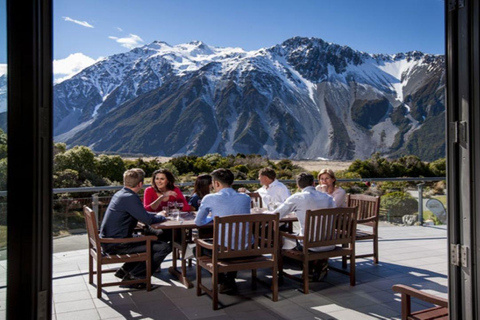 Van Queenstown: 1 manier naar Tour Christchurch via Mt Cook