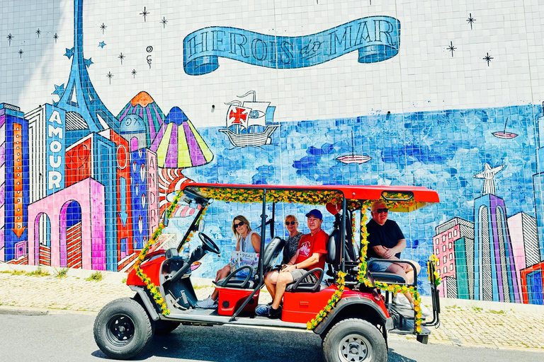 Lisbona: tour storico della città vecchia in Tuk Tuk.Giro guidato in tuk tuk di un'ora