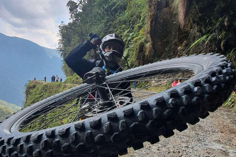 La Paz | Route de la mort à vélo | Déjeuner