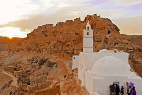 From Djerba: Guided Visit of Tataouine and Chenini with Sunset From Djerba: Guided tour of Tataouine and Chenini with sunset