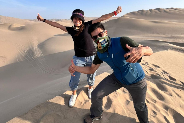 From Lima: Ballestas Islands + Buggy and Sandboarding in Huacachina – Full Day