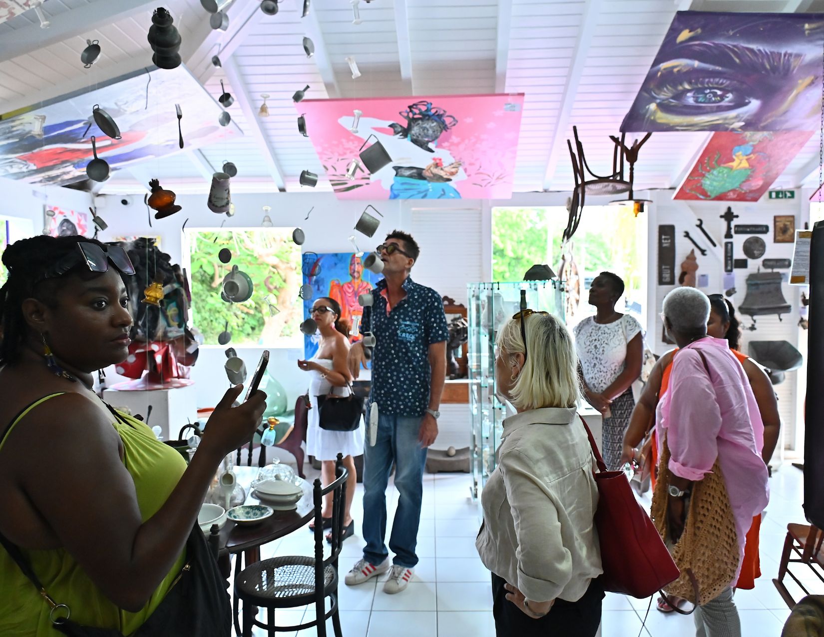 Guadeloupe: Führung durch 3 Kunststätten, Bistro-Mittagessen im Bus