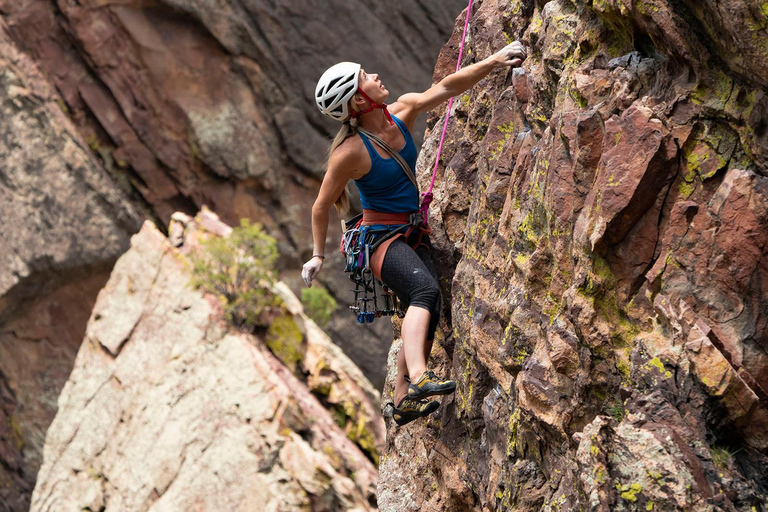 Denver: Guided Rock Climbing at Eldorado Canyon The Whales Tail Half Day