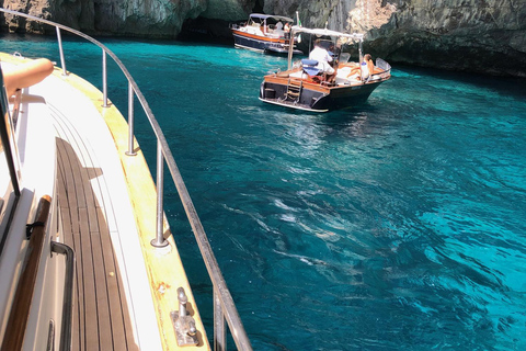 Capri Day Trip from Sorrento private boat free drink