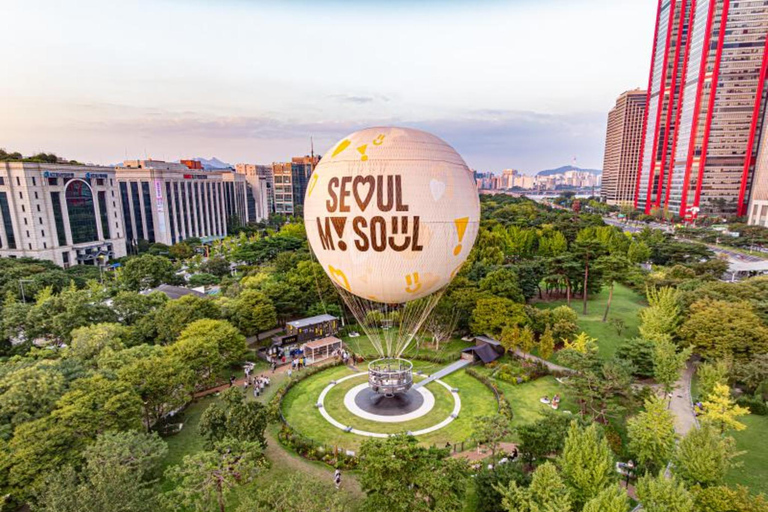 Seoul: Moon Balloon,NightLife, Han River & Banpo Bridge Tour Seoul: Moon Balloon, Han River & Banpo Bridge Private Tour