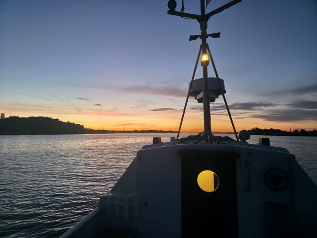 Gdańsk: Sunset Cruise on the Bay and Martwa Wisła River