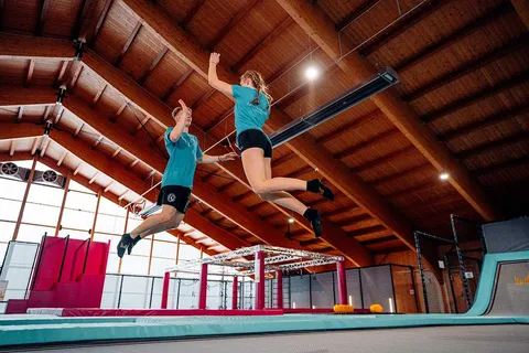 Tirol: Trampolinpark Zahmer Kaiser