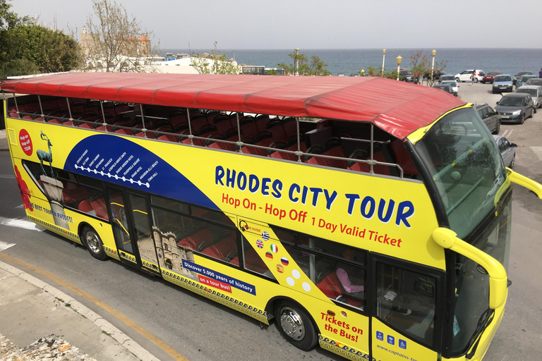 Rhodos: combiticket - Hop-on-hop-off-rondvaart &amp; sightseeingbus