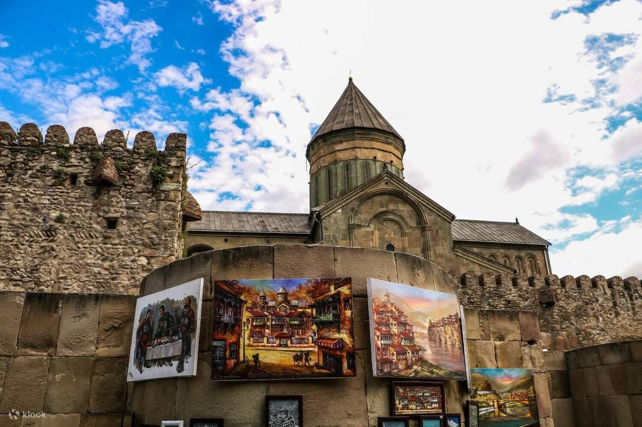 Tiflis: Halbtägiger Gruppenausflug zum Kloster Dschwari und nach Mzcheta